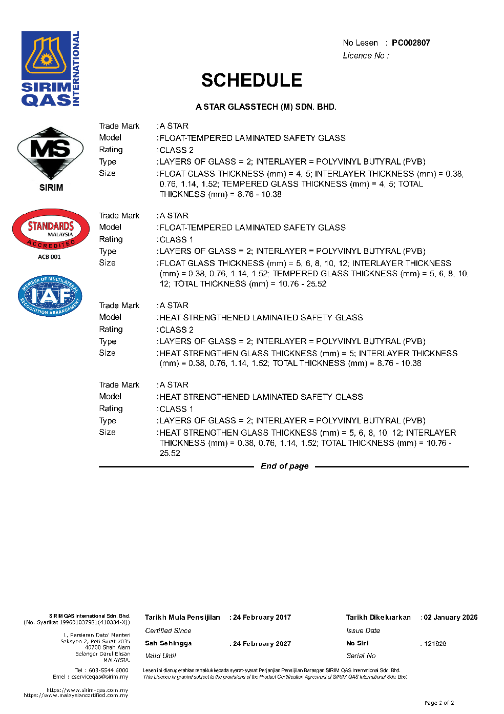 Certificate 3
