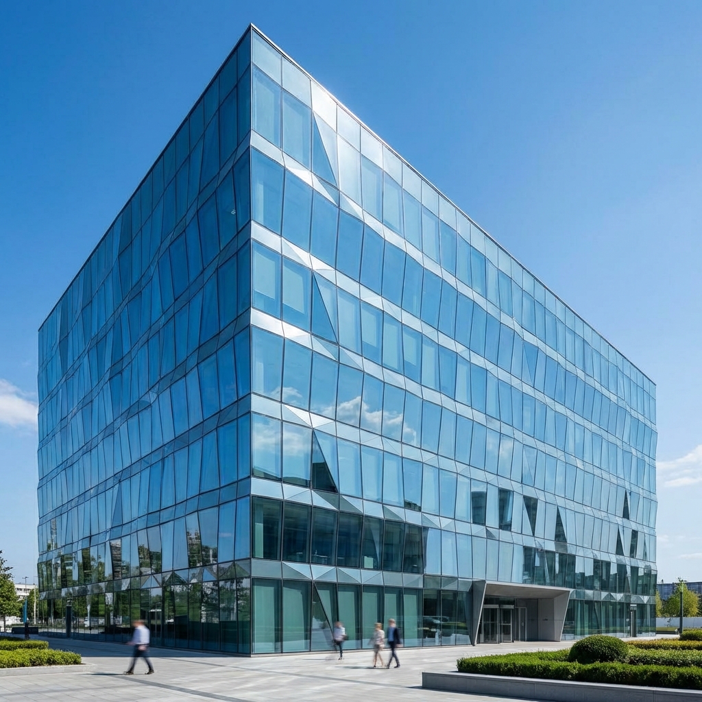 Commercial Low-E Curtain Wall